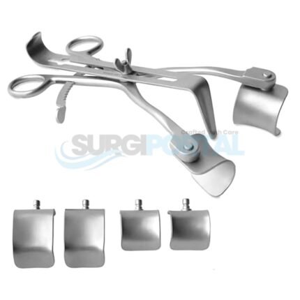 Kolbel Self-Retaining Retractor w Center Blade Complete Set