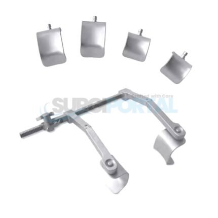 Kolbel Self-Retaining Retractor – Hinged Arm Complete Set