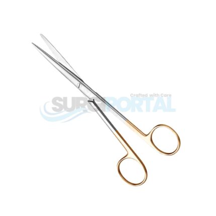 Lexer Dissecting Scissors – Delicate, Curved, 165 mm, Narrow Pattern, Blunt