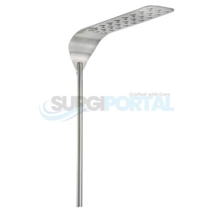 Lobster Malleable Swivel Retractor – 2″ x 6 1 2″ perforated