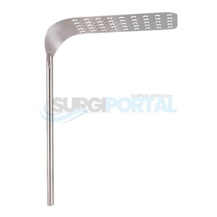 Lobster Malleable Swivel Retractor – 3″ x 6 1 2″ perforated