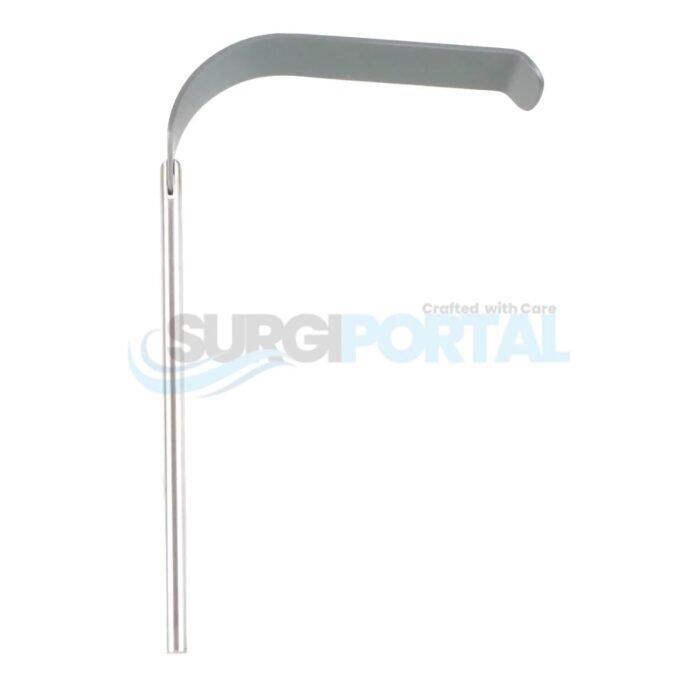 Lobster Splanchnic Swivel Retractor – 1 1 2″ x 6″ Aluminum - Image 1