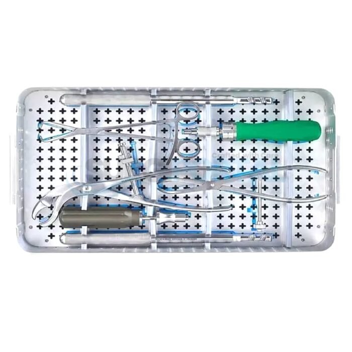 Lower Limb Bone Plate Surgery Orthopedic Large Fragment Instrument SetOrthopedic Surgery Veterinary Instrument Kit - Image 1