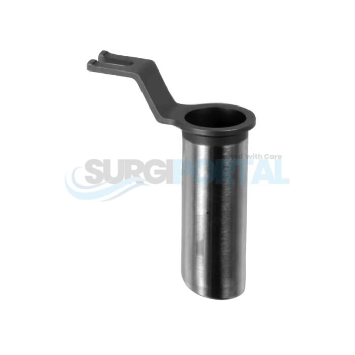 MIS Tubular Retractor Titanium – 24mm x 6cm Beveled - Image 1