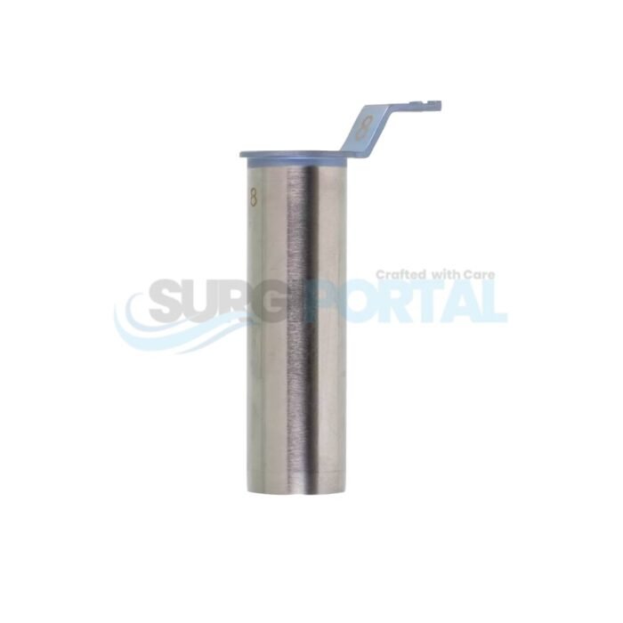 MIS Tubular Retractor Titanium – 24mm x 8cm - Image 1