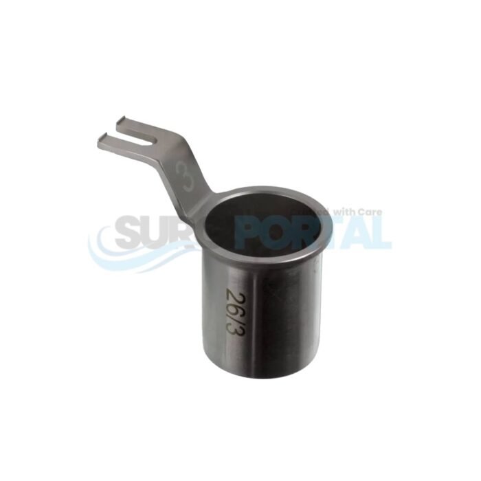 MIS Tubular Retractor Titanium – 26mm x 3cm - Image 1