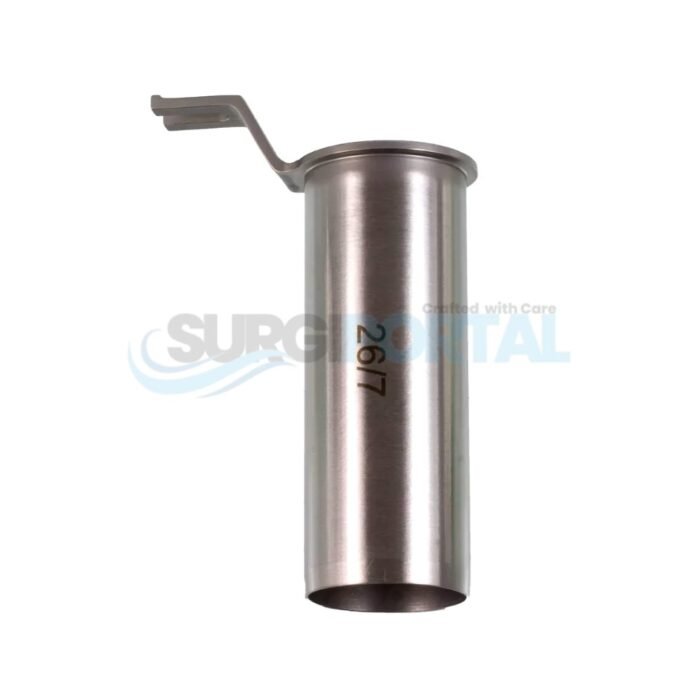 MIS Tubular Retractor Titanium – 26mm x 7cm - Image 1