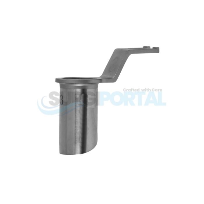 MIS Tubular Retractor – Beveled Titanium 14mm x 3cm - Image 1
