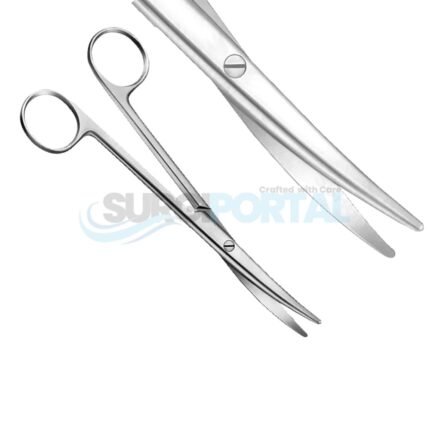 Mayo Lexer Dissecting Scissors Blunt Curved Veterinary Surgical Instruments