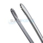 Mayo Russian Dissecting Forceps Round Toothed End Flat Thumb Handle General Surgery