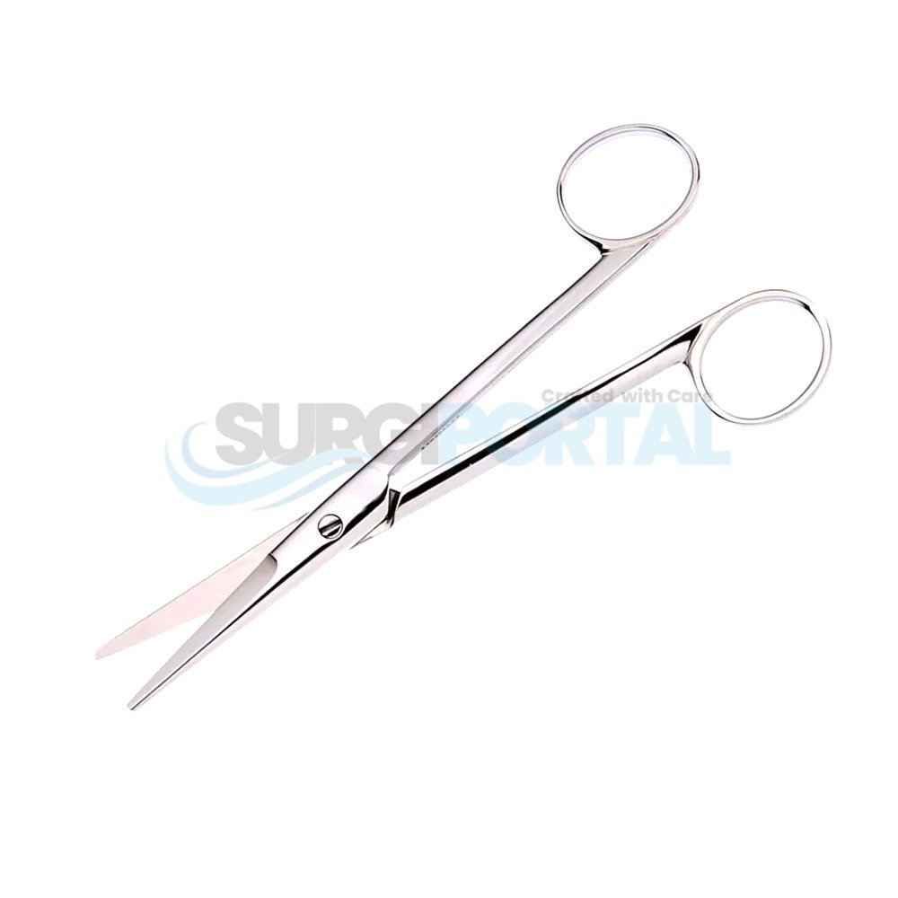 resized_processed_Mayo Stille Dissecting Scissors Beveled Blade Straight Curved 6 1 2 Inch Mayo Stille Dissecting Scissors – Beveled Blade, Straight & Curved, 6 1/2" - Image 1