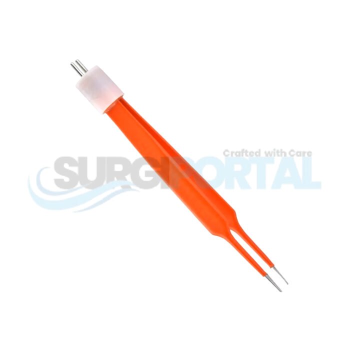 McPherson Straight Silver Glide Non Stick Bipolar Forceps - Image 1