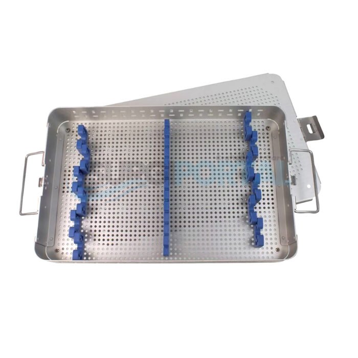 Micro Cervical Storage Sterilizing Case for 12 Instruments - Image 1