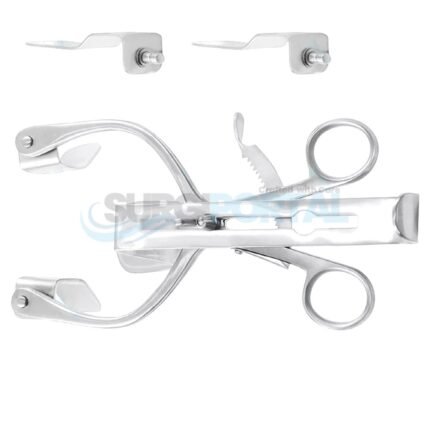 Millin Prostatectomy Bladder Retractor Two Extra Blades Surgical Instruments CE