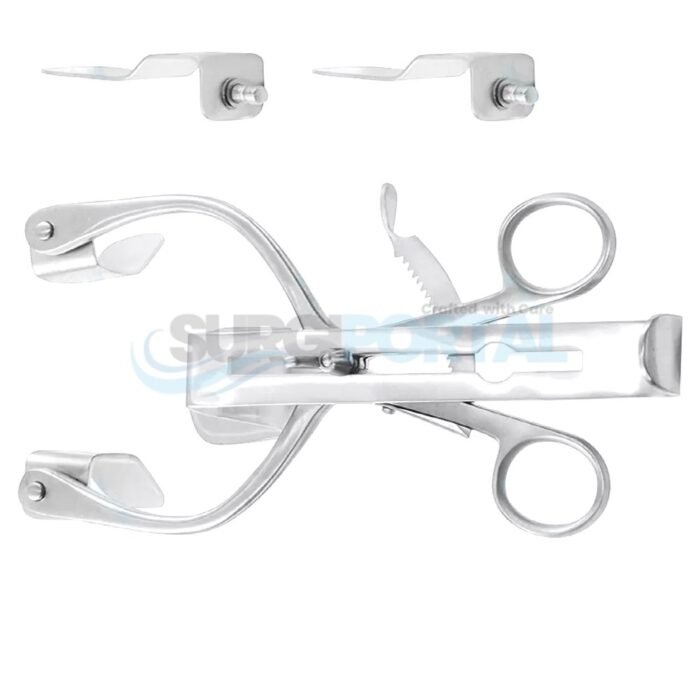 Millin Prostatectomy Bladder Retractor Two Extra Blades Surgical Instruments CE - Image 1