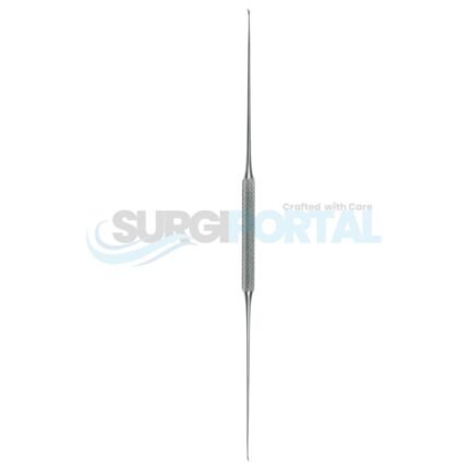 Myringoplasty Knife, Blades Set at 25 & 45°, 6 1/4"