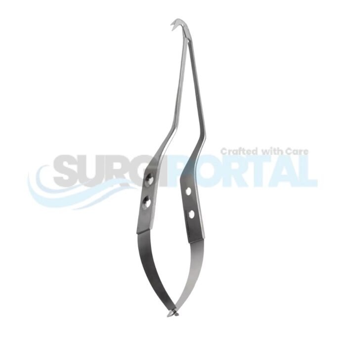 Nagel Micro Scissors – Bayonet, 125° Angled, 7 ½" - Image 1