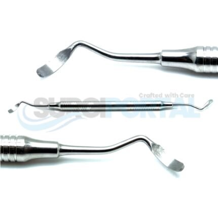 New Dental Bone Scraper Curved Blade Grafting Implantology Surgical Instruments