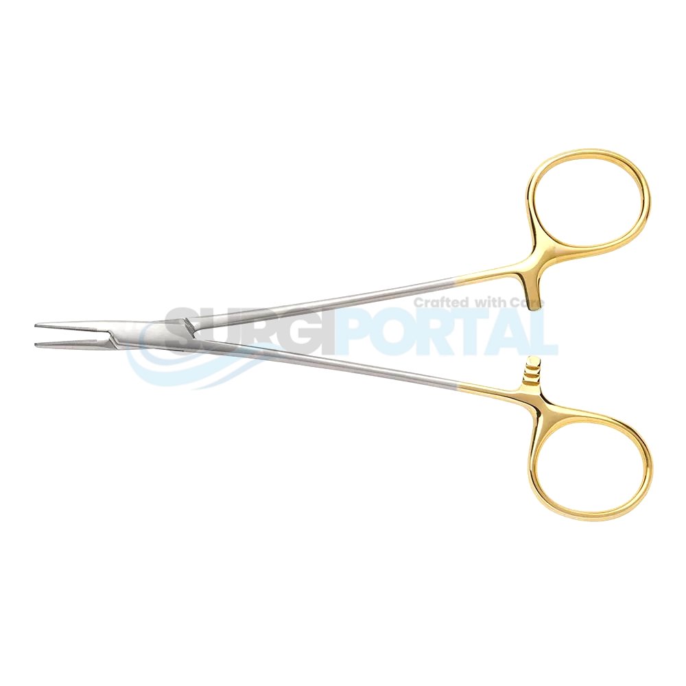 resized_processed_Nievert Needle Holder Serrated Jaws 125mm General Surgery Needle Holder Instruments Nievert Needle Holder Serrated Jaws 125mm General Surgery Needle Holder Instruments - Image 1