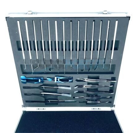 O.R Grade Strabismus Ophthalmic Eye Micro Surgery Surgical Instrument Kit 27 Pcs