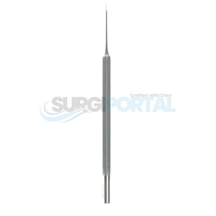 OLK Retinal Pick 5mm Tip Angled 110° Triangular - Image 1