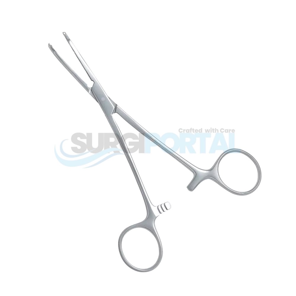 resized_processed_O'Shaughnessy Artery Forceps Curved Fully Serrated Jaws O'Shaughnessy Artery Forceps Curved Fully Serrated Jaws - Image 1