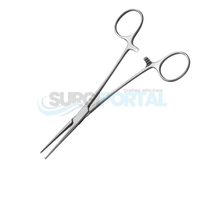 Ochsner Dixon Artery Forceps Light Pattern Narrow Jaws 1X2 Teeth Straight 15.8cm - Image 1