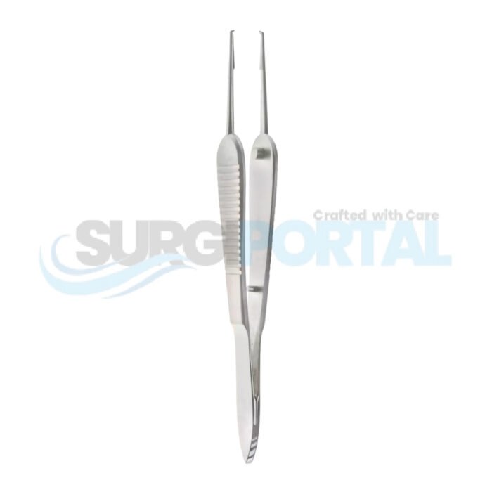Paufique Suture Forceps – 1×2 Teeth with Platform - Image 1