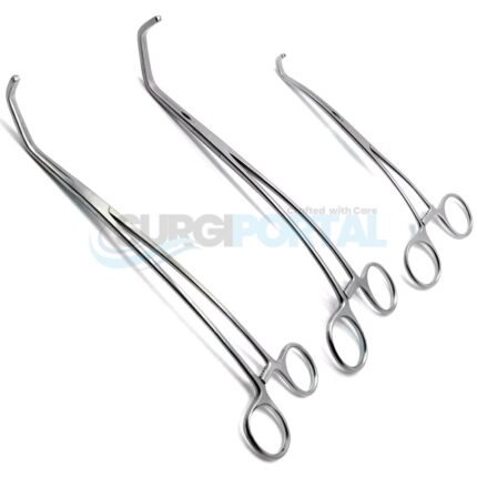 Pcs 3 Surgical Forceps Satinsky Cooley Debakey Veterinary Premium Instruments