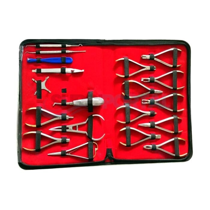 Premium Quality Basic Orthodontics Dental Instruments Set 27 PCs Composite Kit - Image 1