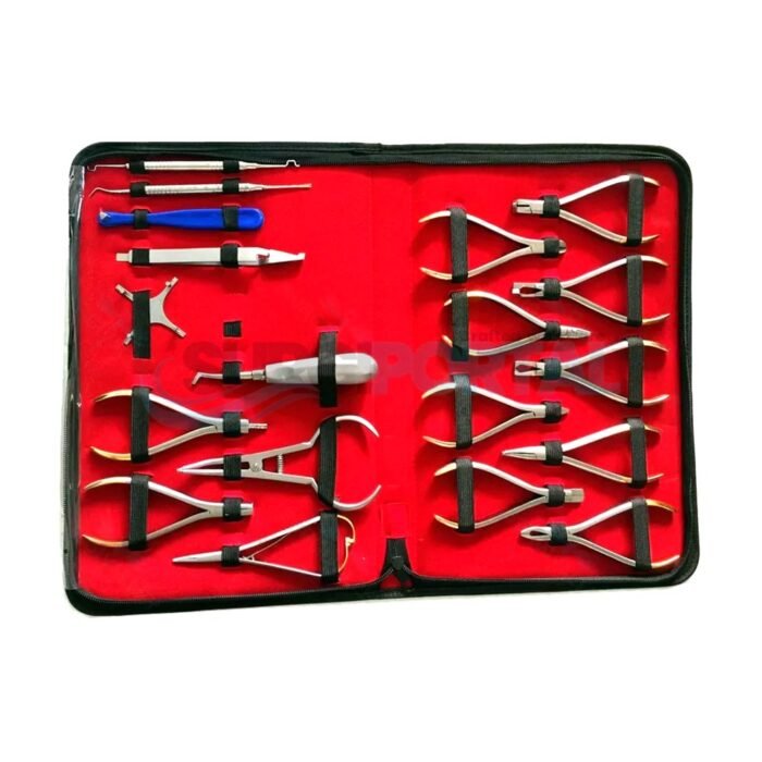 Premium Quality Basic Orthodontics Dental Instruments Set 27 PCs Composite Kit - Image 1