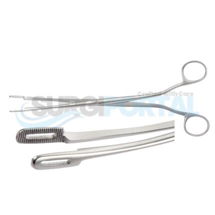 Randall Renal Calculus Forceps Slight Curve Gynecology Intestinal Forceps