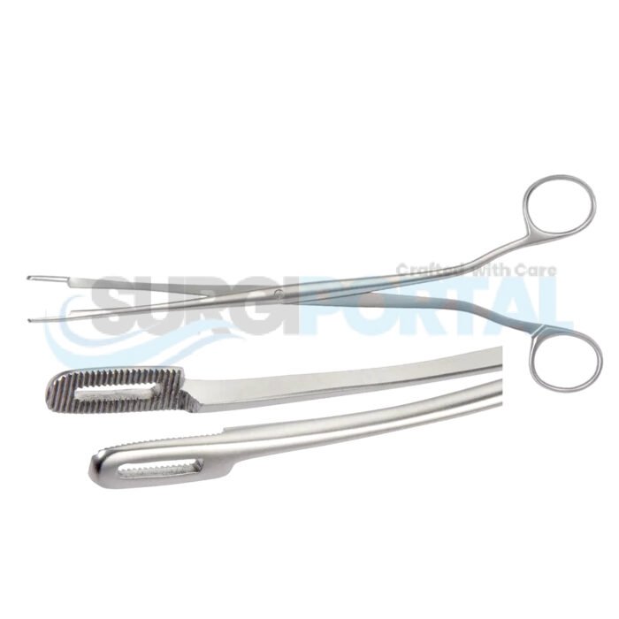 Randall Renal Calculus Forceps Slight Curve Gynecology Intestinal Forceps - Image 1