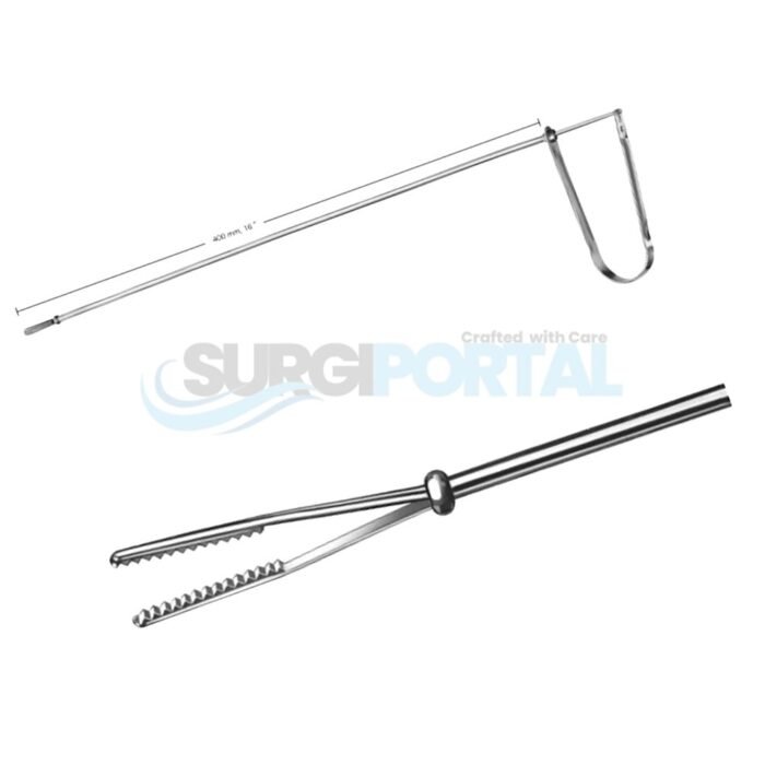Rectal Swab Holder 400mm Abdominal Surgery Intestinal Instrument - Image 1