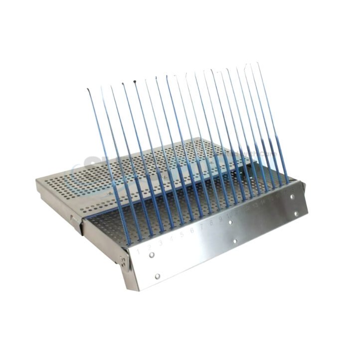 Rhoton Set Case and 19 Instruments Titanium - Image 1