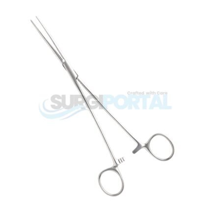 Roberts Artery Forceps Box Joint Curved With Fully Serrated Jaws