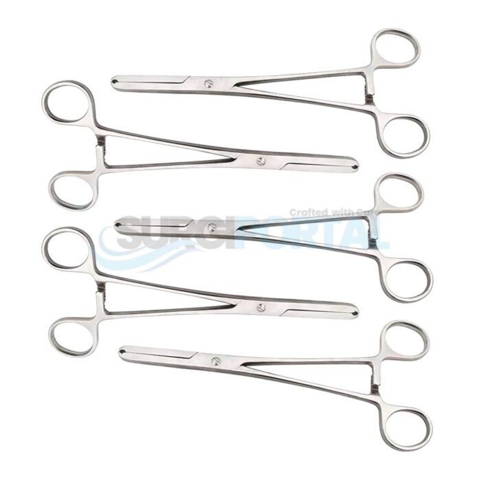 Rod Holding Forceps Set of 5 Pcs Medical Surgical Instruments - Image 1