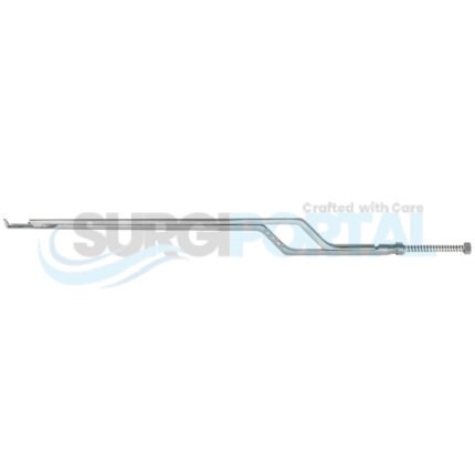 Rotating Kerrison Shaft, 7″ (175mm) Bayonet, 3mm, 40° up Panther Coat, Requires 70-2390P Micro