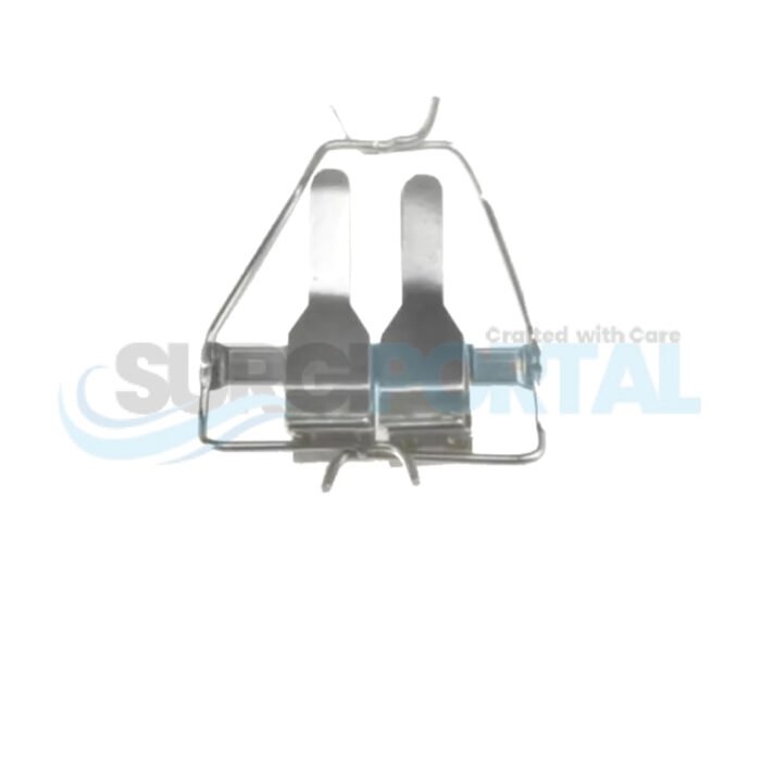S Artery Clamp – 0.4-1.0mm Frame Double - Image 1