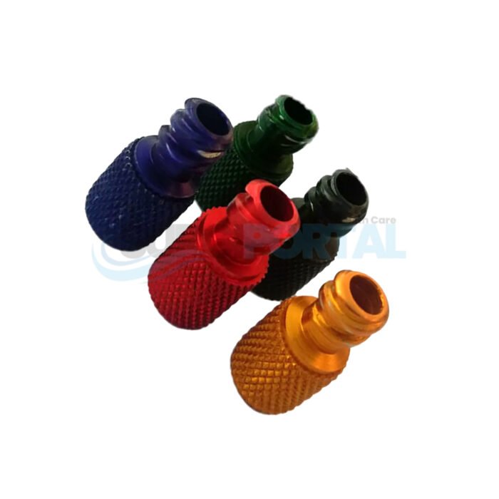 Set Of 5 Syringe Lock Stoppers for Luer Lock Liposuction Cannulas - Image 1