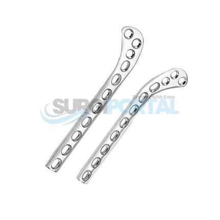 Set of 6 Pcs Orthopedic Tibia Lateral Proximal Plate DCP 4.5 mm