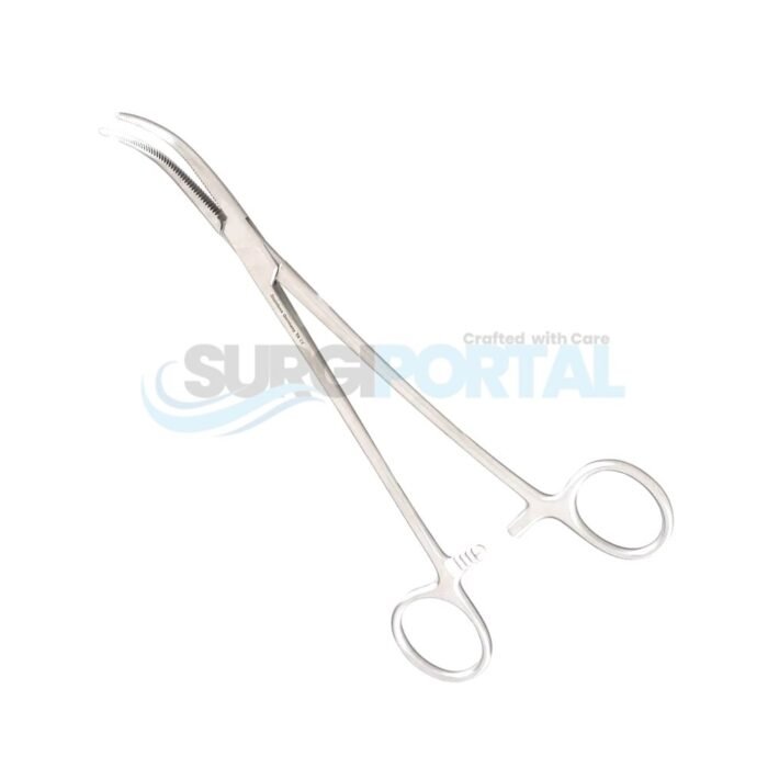 Shallcross Cystic Duct Forceps 17.8 cm Ring Handled Instrument - Image 1
