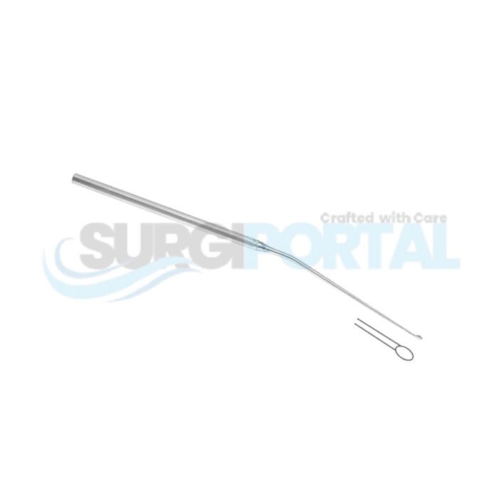 Shea Ear Curette Round Handle 14.5 cm Cup Size 1.5mm Stainless Steel Instrument - Image 1