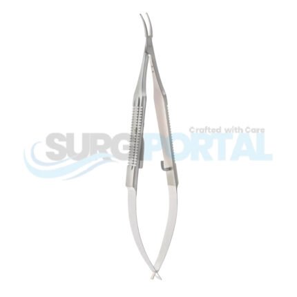 Shepard II Lens Holding Forceps – with Notched Tips & Lock