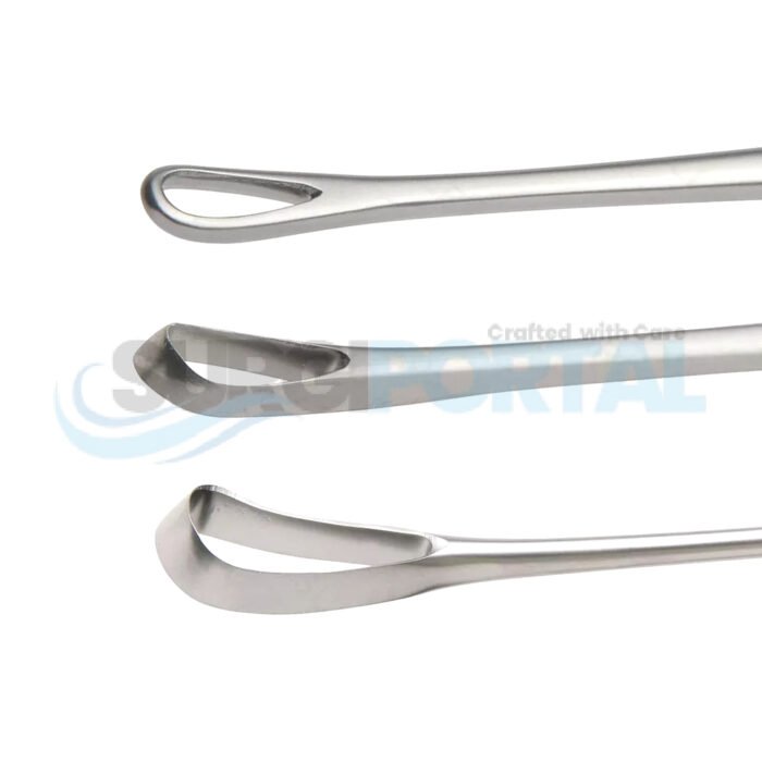 Sims Uterine Curette Single Ended Small Sharp Blunt Gynecology Curettes - Image 1