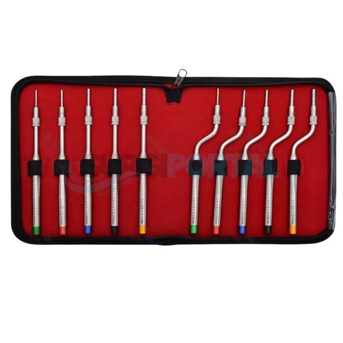 Sinus Lift Osteotomes Straight Offset Convex Dental Implant Instrument - Image 1