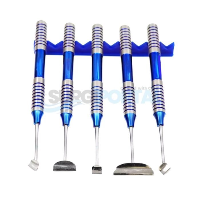 Soft Brushing Kit Dental Instruments Implant Lingual Flaps Surgery Set Of 5 CE - Image 1