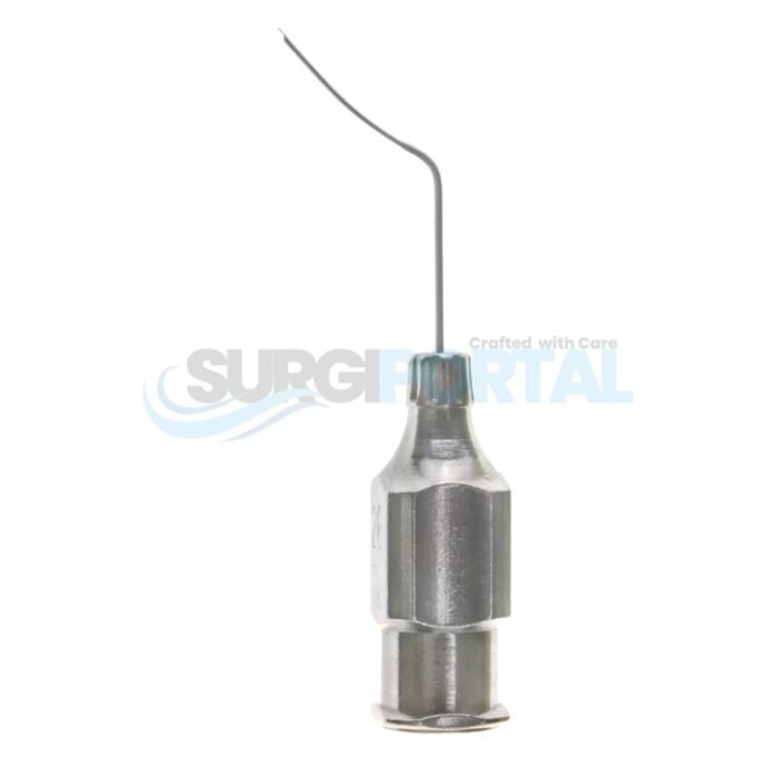Spatulated LASIK Cannula Flat Spat Tip 26G - Image 1