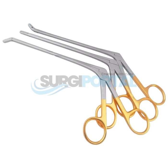 Spine Cushing Pituitary Rongeur Down Up and Straight Biting 3×10 mm 8" - Image 1