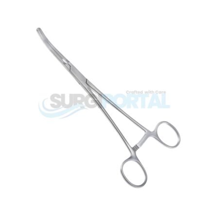 Stainless Steel Hemostatic Surgical Forceps Master Hysterectomy Forceps